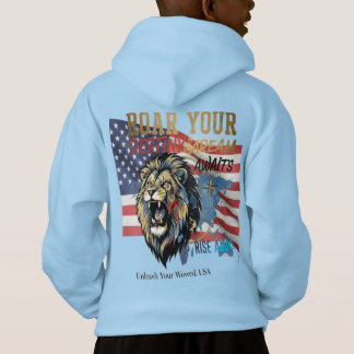 Libérez Votre Rugissement – Sweatshirt Lion USA