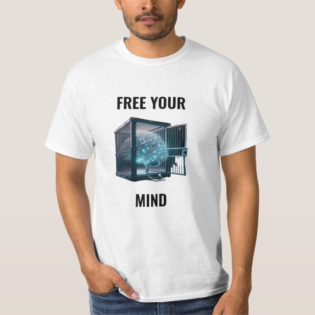 Libérez votre T-shirt esprit (Devant)