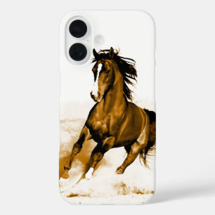 Liberté - Cheval de course dur iPhone 6 Coque