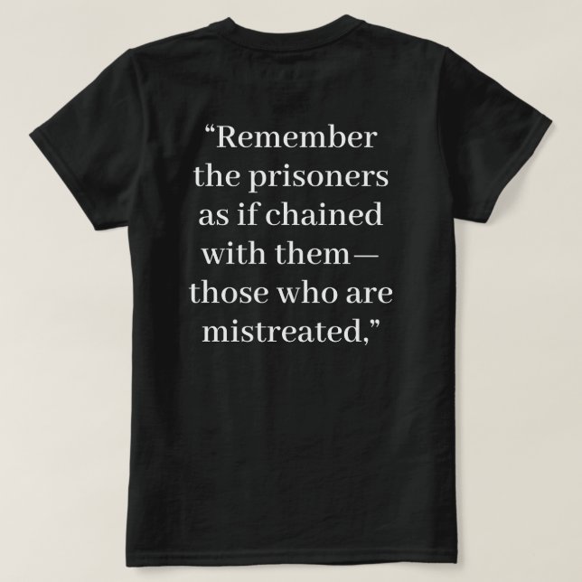 Liberté d'incarcération T-shirt (Design dos)