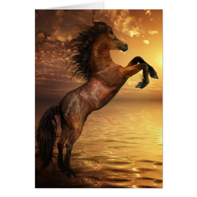 Liberté élevant le cheval sauvage (Devant)