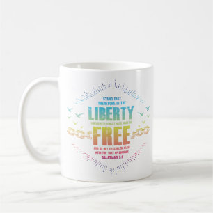 Liberté en Christ Galates 5 Mug