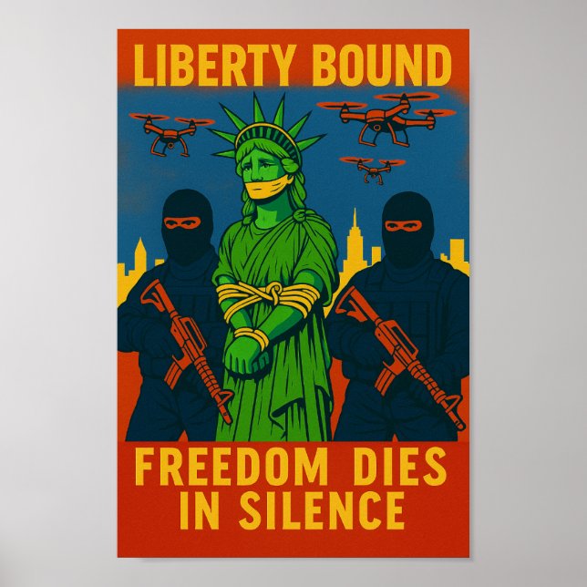 Liberté Enchaînée - Affiche (Devant)