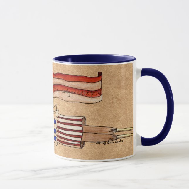 Liberty & Justice for All Mug (Droite)