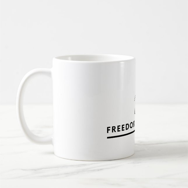Liberté Immobilier Mug (Gauche)