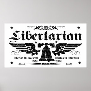 "Liberté maintenant, de liberté affiche libertaire