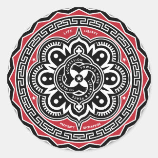 Liberté Pour Tous Les Stickers Insignia
