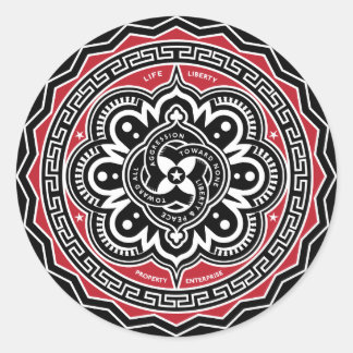Liberté Pour Tous Les Stickers Insignia