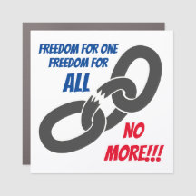 Liberté pour un, liberté pour tous Magnet de voitu