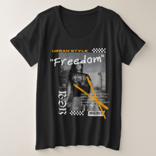 Liberté Style urbain Vêtements de rue USA noir