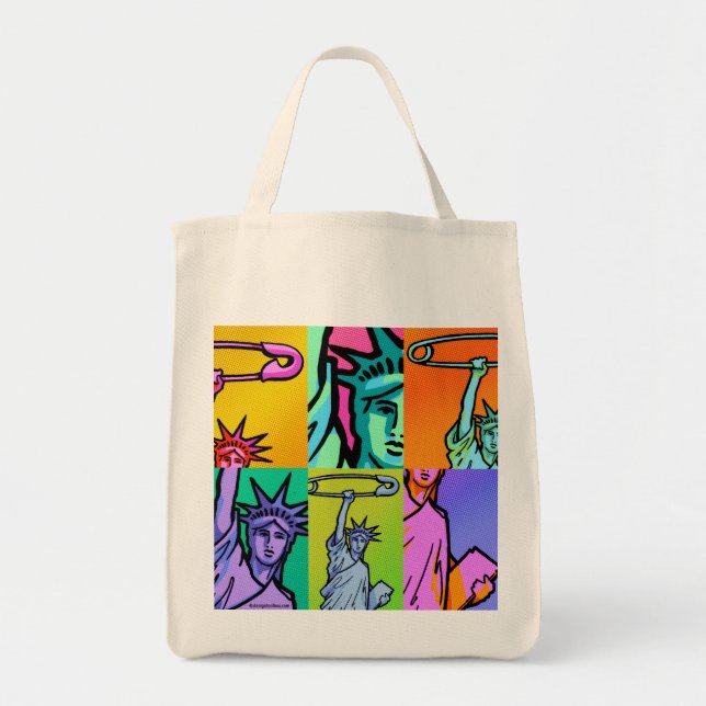 Liberté SÛRE Pop6 : Sac fourre-tout (styles (Devant)