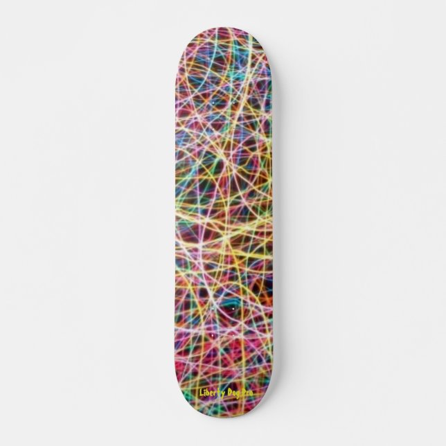 LIBERTY DOG PRO SHREDDER SKATEBOARD - 7 PAIN (Devant)