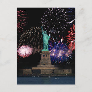 Liberty Fireworks 1 Carte postale
