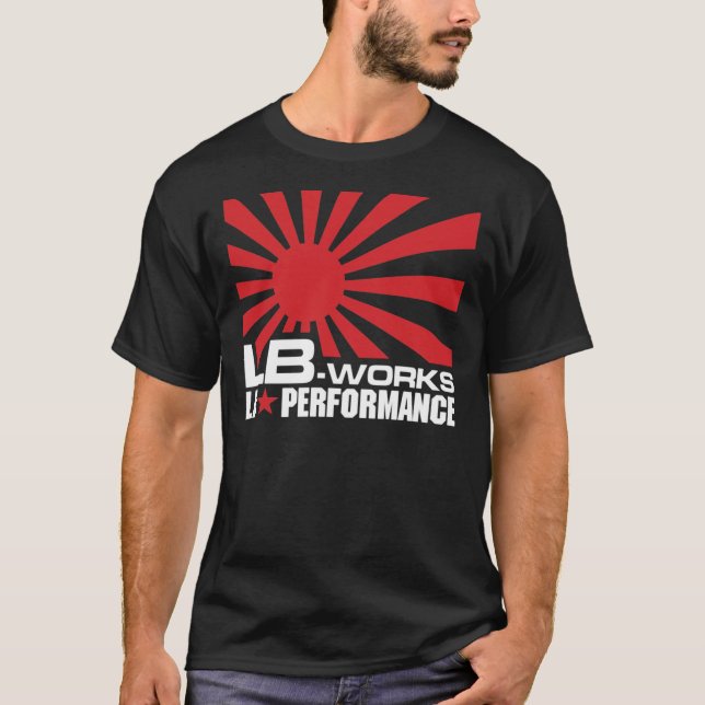 Liberty Walk Rising Sun Logo Classic T-Shirt (Devant)