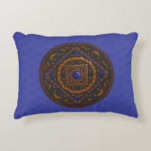 Libra Mandala Accent Coussin