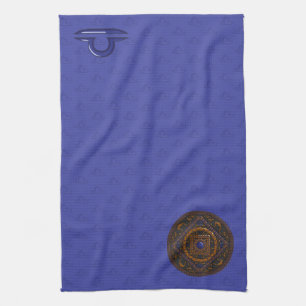 Libra Mandala Serviette main