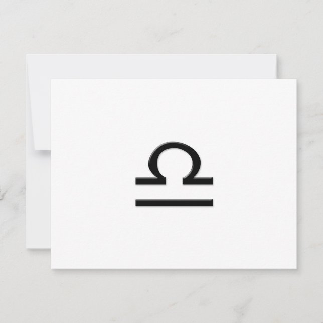 Libra - Symbole zodiaque (Devant)