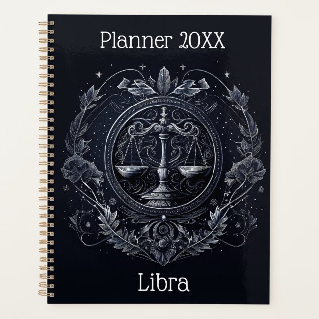 Libra Zodiac Planner (Devant)