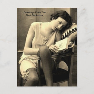 librairie carte postale à roues wv.