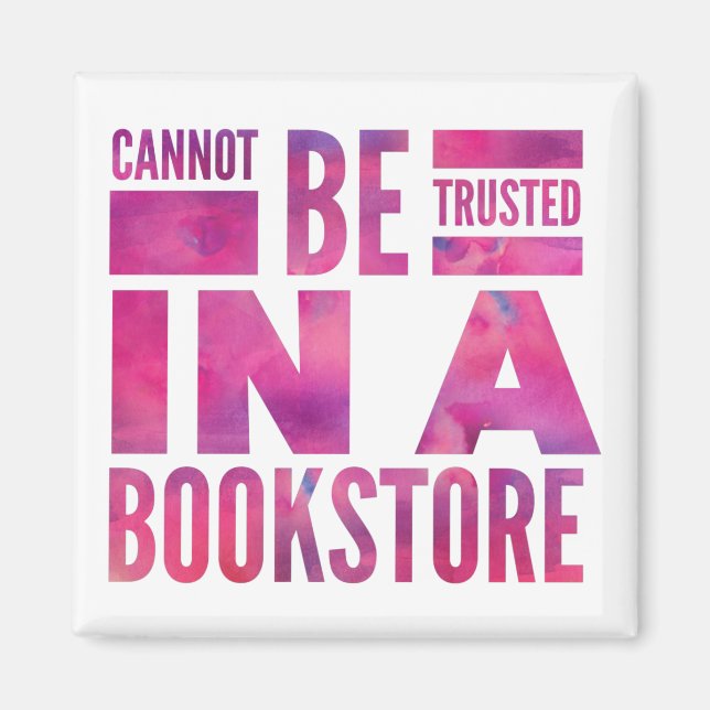 Librairie Lecture Amour Magnet (Devant)