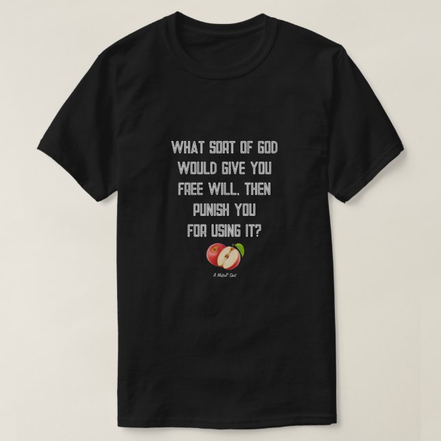 Libre Arbitre - Un T-shirt MisterP (Design devant)