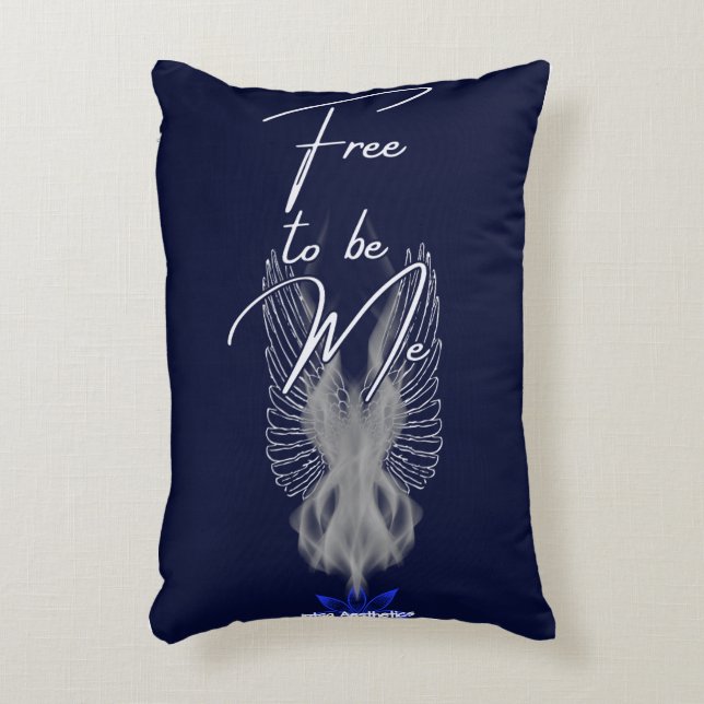 Libre d'être le Coussin d'accentuation Me (Devant(Vertical))