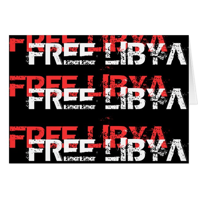 LIBYE LIBRE (Devant horizontal)