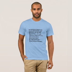Licence avec Blue Collar Values T-shirt