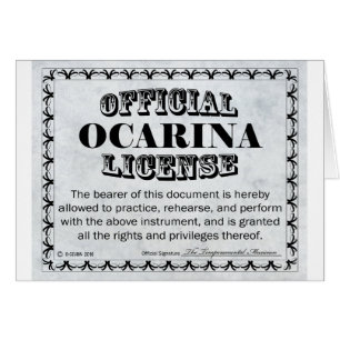 Licence Ocarina