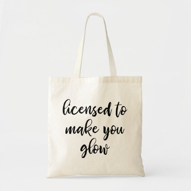 Licensed Esthetician Tote Bag (Devant)