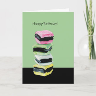 Licorice Allsports carte verte d'anniversaire