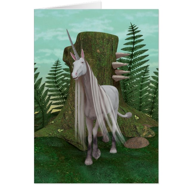 Licorne blanche (Devant)