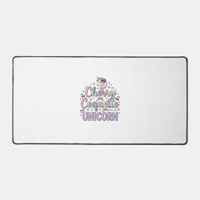 Licorne Cherry Coquette Licorne Original Zazzle De (Recto)