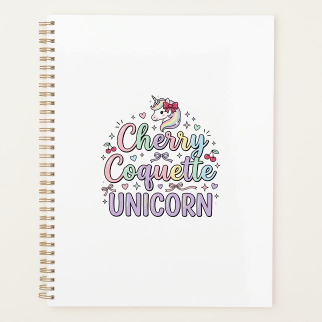 Licorne Cherry Coquette Licorne Original Zazzle De (Devant)