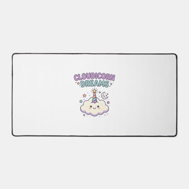 Licorne Cloudicorn Rêves Tendance Graphique Tee De (Recto)