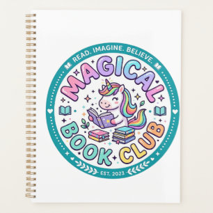 Licorne Club de Livre Magique T-shirt Drôle Graphi