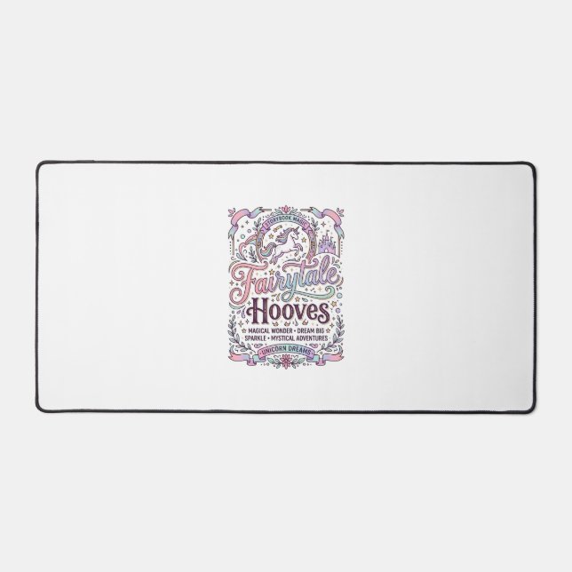 Licorne Conte de Fées Sabots Création Merch Origin (Recto)
