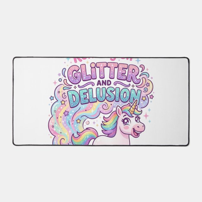 Licorne courant sur Brillant et Illusion Charme M (Recto)