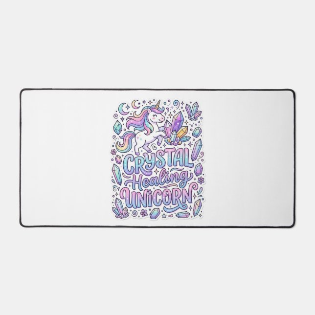 Licorne Cristal Guérison Cadeau Licorne Idée Vecto (Recto)