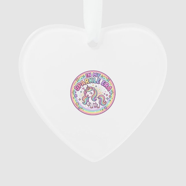 Licorne Dans Mon Ère Étincelante Impression Drôle  (devant)