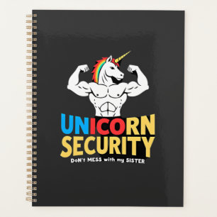 Licorne de sécurité de frère drôle ne plaisante pa