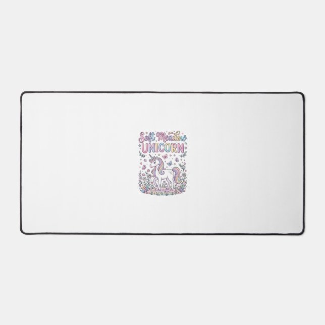 Licorne Douce Prairie Licorne Adorable Conception  (Recto)