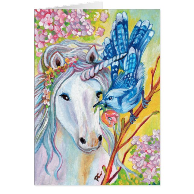 Licorne et geai de ressort (Devant)