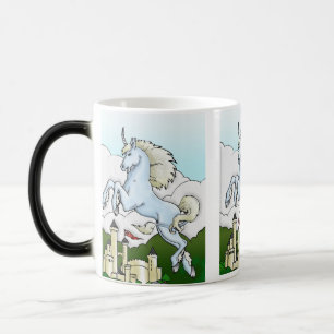 Licorne et tasse potable des enfants de château de