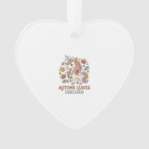 Licorne Feuilles d'Automne Licorne Conception Grap