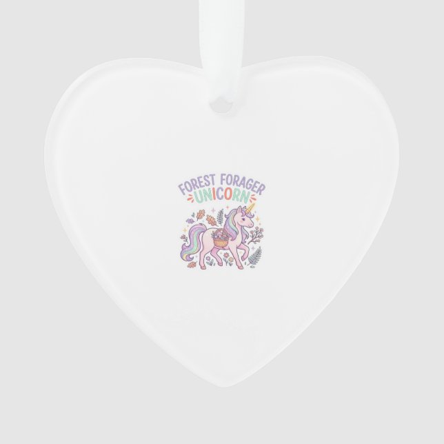 Licorne Forest Forager Licorne Conception Graphiqu (devant)