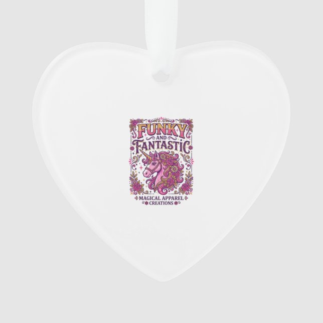 Licorne funky et fantastique design zazzle stylé_ (devant)