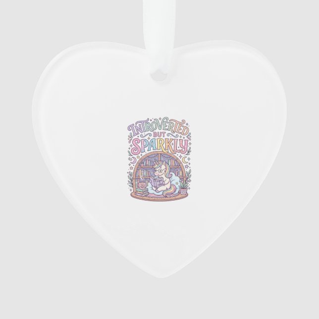 Licorne Introvertie mais Originale Blanche Étincel (devant)