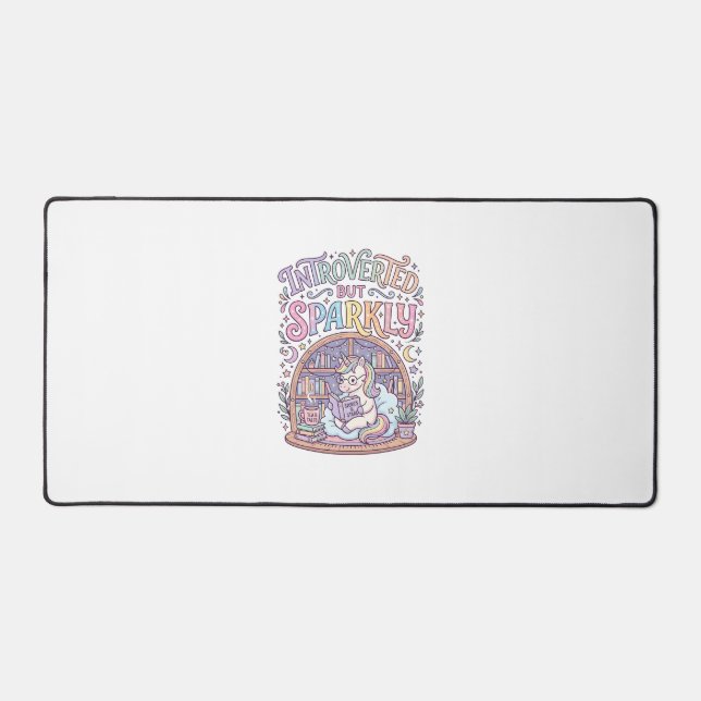 Licorne Introvertie mais Originale Blanche Étincel (Recto)