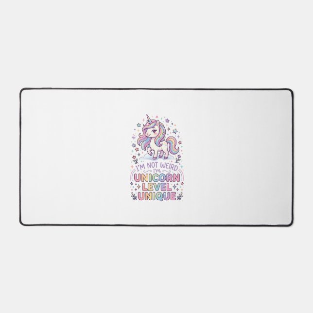 Licorne Je ne suis pas bizarre, je suis licorne de (Recto)